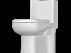 one piece ewc toilet modeled in 3ds max Model 3D