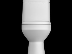 one piece ewc toilet modeled in 3ds max Modèle 3D