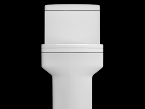 one piece ewc toilet modeled in 3ds max Modello 3D