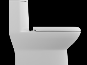 one piece ewc toilet modeled in 3ds max Modelo 3D