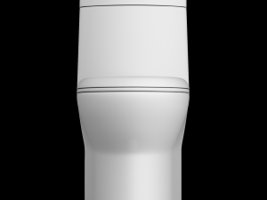one piece ewc toilet modeled in 3ds max Modelo 3D