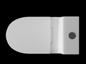 one piece ewc toilet modeled in 3ds max Modèle 3D