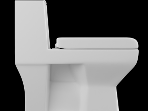 one piece ewc toilet modeled in 3ds max Model 3D