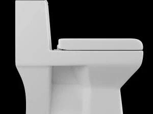 one piece ewc toilet modeled in 3ds max 3D Model