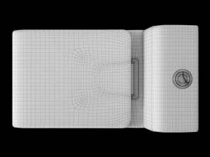 one piece ewc toilet modeled in 3ds max 3D Model