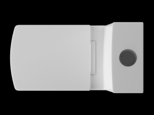 one piece ewc toilet modeled in 3ds max 3D 模型
