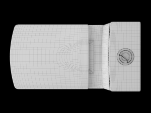 one piece ewc toilet modeled in 3ds max 3D 模型