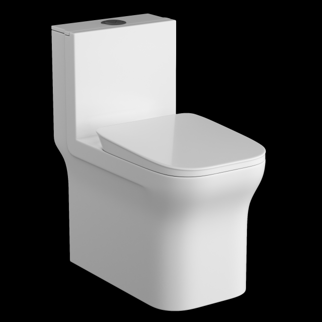 one piece ewc toilet modeled in 3ds max Modelo 3D .c4d .max .obj .3ds .fbx .stl .blend 