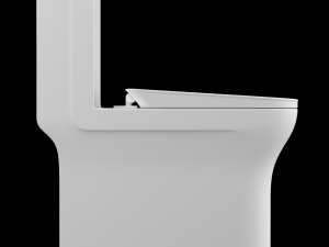 one piece ewc toilet modeled in 3ds max Modelo 3D