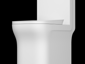 one piece ewc toilet modeled in 3ds max Modelo 3D