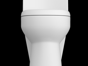 one piece ewc toilet modeled in 3ds max 3D Модель