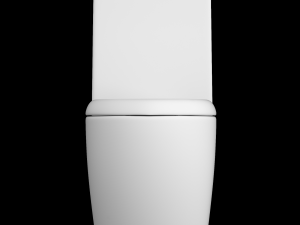 one piece ewc toilet modeled in 3ds max Model 3D