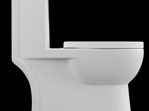one piece ewc toilet modeled in 3ds max 3Dモデル