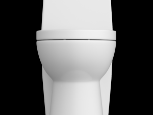 one piece ewc toilet modeled in 3ds max 3D 模型