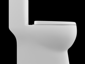 one piece ewc toilet modeled in 3ds max 3D मॉडल