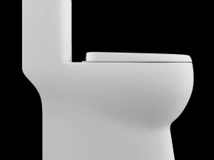 toilettes ewc monobloc mod&eacute;lis&eacute;es en 3ds max Modèle 3D