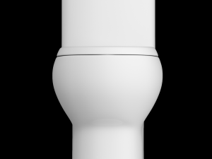 one piece ewc toilet modeled in 3ds max 3D मॉडल