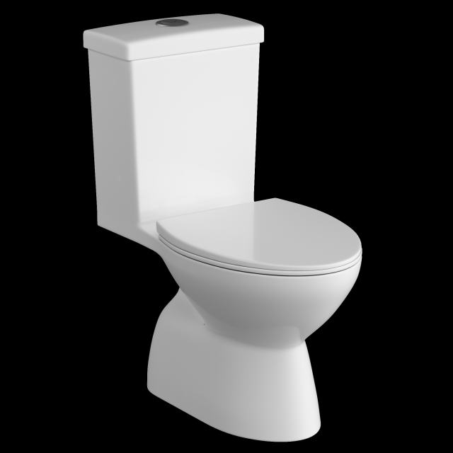 one piece ewc toilet modeled in 3ds max Modelo 3D .c4d .max .obj .3ds .fbx .stl .blend 