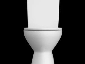 one piece ewc toilet modeled in 3ds max 3D Model