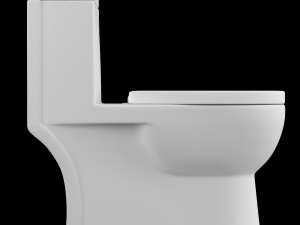 one piece ewc toilet modeled in 3ds max 3D-Modell