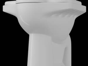 anglo p pan toilet modeled in 3ds max 3D Model