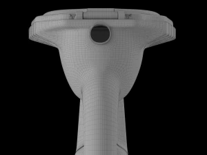 toaleta anglo p pan modelowana w 3ds max Model 3D