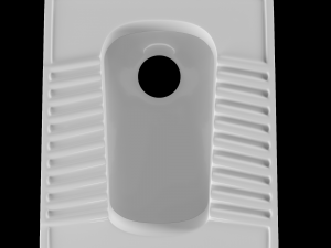 aotc pan toilet modeled in 3ds max Modelo 3D