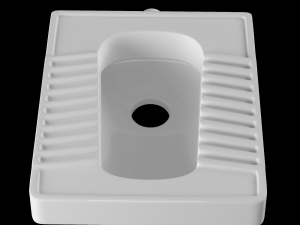 aotc pan toilet modeled in 3ds max Modelo 3D