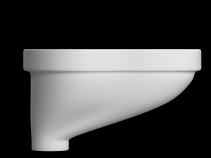 indian pan toilet modeled in 3ds max 3D Model