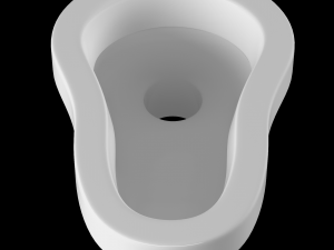 indian pan toilet modeled in 3ds max 3D Model