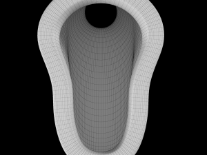 indian pan toilet modeled in 3ds max 3D Model