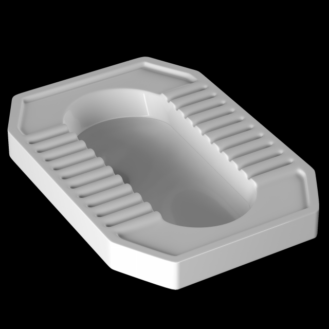 medium pan toilet modeled in 3ds max 3D 모델 .c4d .max .obj .3ds .fbx .stl .blend 