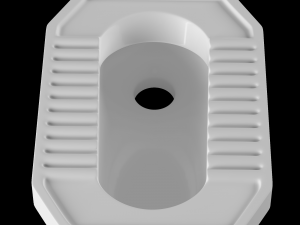 medium pan toilet modeled in 3ds max 3D 모델