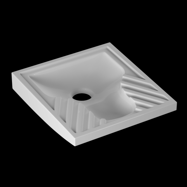 turkish pan toilet modeled in 3ds max 3D Model .c4d .max .obj .3ds .fbx .stl .blend 