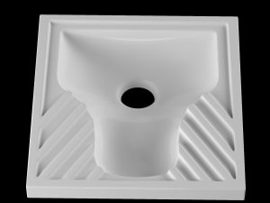 turkish pan toilet modeled in 3ds max 3D Model
