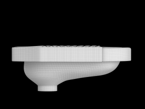 chinese pan toilet modeled in 3ds max 3D Модель