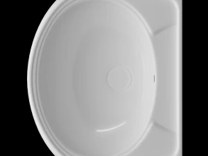 pedestal wash basin modeled in 3ds max 3D Model