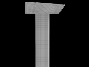 pedestal wash basin modeled in 3ds max 3D Модель