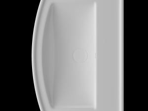 pedestal rectangle wash basin modeled in 3ds max Model 3D