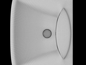 pedestal rectangle wash basin modeled in 3ds max 3D Model