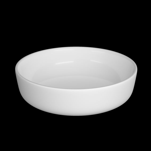 table top wash basin in circle shape modeled in 3ds max 3D Model .c4d .max .obj .3ds .fbx .stl .blend 
