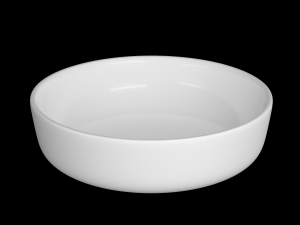 table top wash basin in circle shape modeled in 3ds max 3D Model