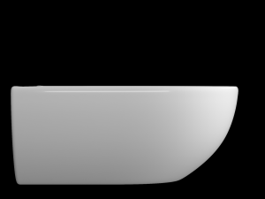 table top basin in rectangle shape modeled in 3ds max 3D-Modell