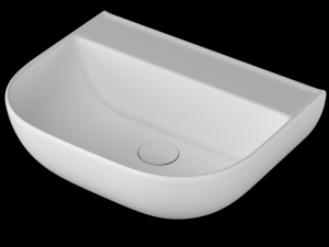 table top basin in rectangle shape modeled in 3ds max 3D-Modell