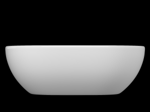 table top basin in rectangle shape modeled in 3ds max 3D-Modell