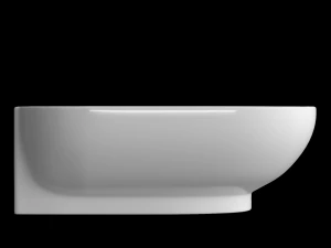 table top sink in rounded rectangle shape in 3ds max 3D Model