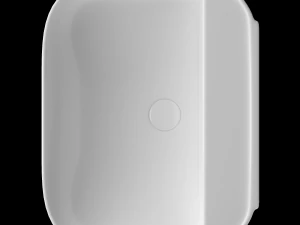 table top sink in rounded rectangle shape in 3ds max 3D Model