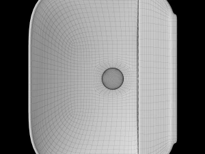 table top sink in rounded rectangle shape in 3ds max 3D Model