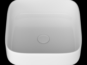 table top wash basin in square shape modeled in 3ds max 3D मॉडल