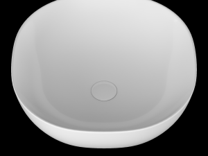 table top wash basin in round shape modeled in 3ds max 3D Model